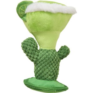 Cosmo Furbabies Margarita Plush Dog Toy, Green, 7-in