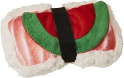 Cosmo Furbabies Sushi Plush Dog Toy, Watermelon, 6-in