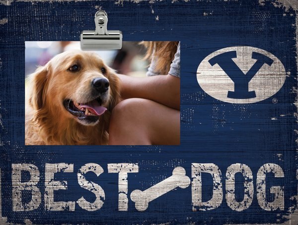Fan Creations NCAA Best Dog Clip Photo Frame, BYU slide 1 of 1