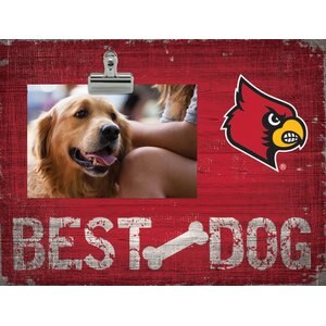 Fan Creations NCAA Best Dog Clip Photo Frame, Louisville