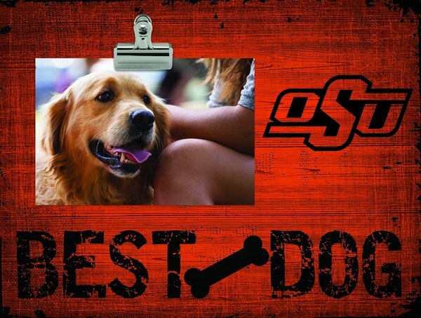 Fan Creations NCAA Best Dog Clip Photo Frame, Oklahoma State slide 1 of 1