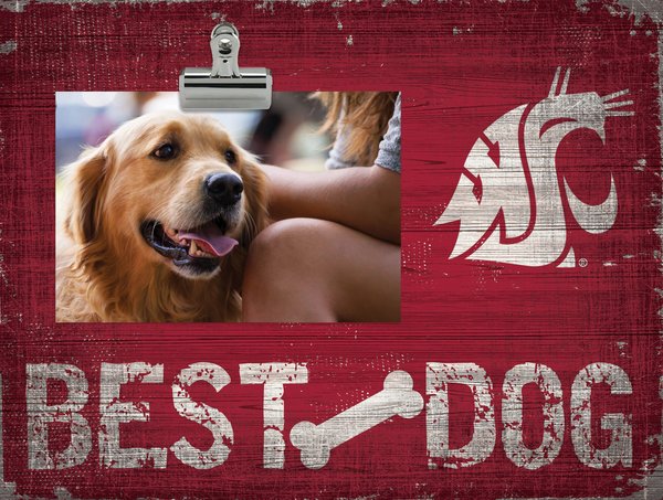 Fan Creations NCAA Best Dog Clip Photo Frame, Washington State slide 1 of 1