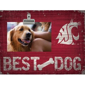Fan Creations NCAA Best Dog Clip Photo Frame, Washington State