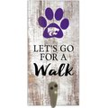 Fan Creations NCAA Dog Leash Holder Sign Wall Decor, Kansas State