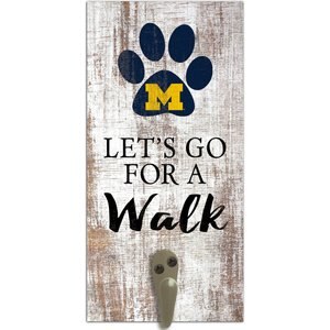 Fan Creations NCAA Dog Leash Holder Sign Wall Decor, University of Michigan