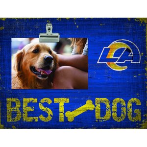 Fan Creations NFL Best Dog Clip Photo Frame, Los Angeles Rams