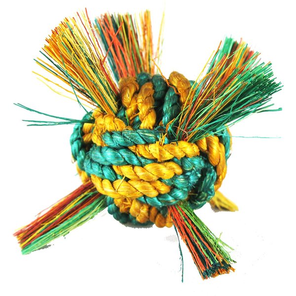 PET ZONE Ball of Furry Fury Cat Toy with Catnip