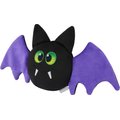 Frisco Halloween Bat Round Plush Squeaky Dog Toy