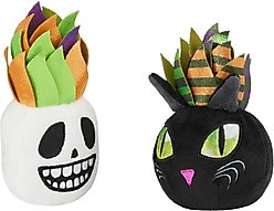 Frisco Halloween Succulents Plush Cat Toy with Catnip, 2 count