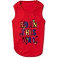 Hotel Doggy Dog Tank Top, Fiery Red, X-Small