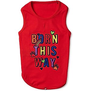 Hotel Doggy Dog Tank Top, Fiery Red, Small