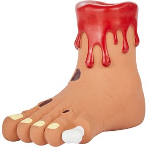 Frisco Halloween Foot Latex Squeaky Dog Toy