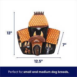 Frisco Halloween Haunted House Hide & Seek Puzzle Plush Squeaky Dog Toy, Small/Medium slide 2 of 6