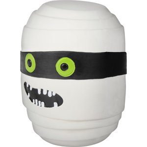 Frisco Halloween Mummy Latex Squeaky Dog Toy, Small