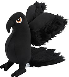 Frisco Halloween Crow Plush Squeaky Dog Toy, Medium/Large