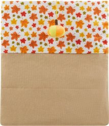 Frisco Fall Leaf Cat Sack Cat Toy with Catnip