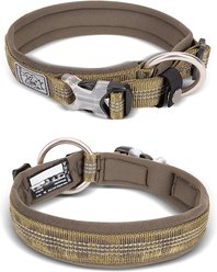 Chai's Choice Premium Dog Collar, Army Green, Medium