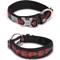 Show in main carousel: Chai's Choice Premium Dog Collar, Black & Red, Large slide 1 of 8