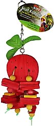 Bird Life Strawberry Kabob Bird Toy, Red