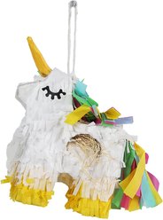 Bird Life Unicorn Pinata Bird Toy, Assorted Colors, Small