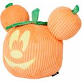 Disney Halloween Mickey Mouse Pumpkin Plush Squeaky Dog Toy, Jumbo