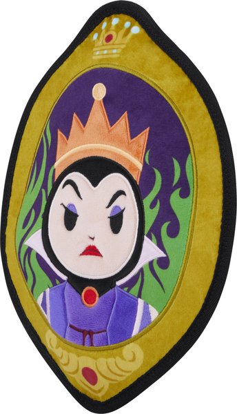 Disney Villains Evil Queen Mirror Flat Plush Squeaky Dog Toy slide 1 of 4