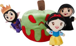 Disney Halloween Villains Snow White & the Evil Queen Hide & Seek Puzzle Plush Squeaky Dog Toy