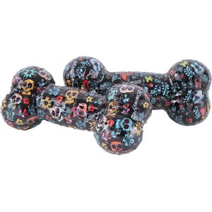 Pixar Coco TPR Bone Squeaky Dog Toy, Medium/Large, 2 count