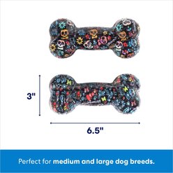 Pixar Coco TPR Bone Squeaky Dog Toy, Medium/Large, 2 count slide 2 of 4