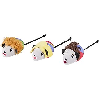 Disney Halloween Hocus Pocus Sanderson Sisters Plush Mice Cat Toy with Catnip, 3 count slide 1 of 3