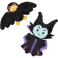 Disney Villains Maleficent and Crow Plush Cat Toy with Catnip, 2 count