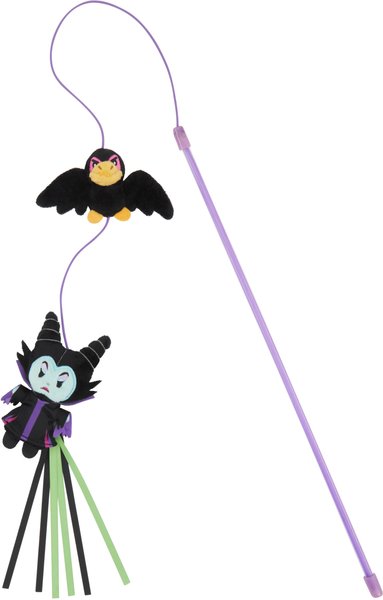 Disney Villains Maleficent and Crow Teaser Cat Toy with Catnip slide 1 of 4