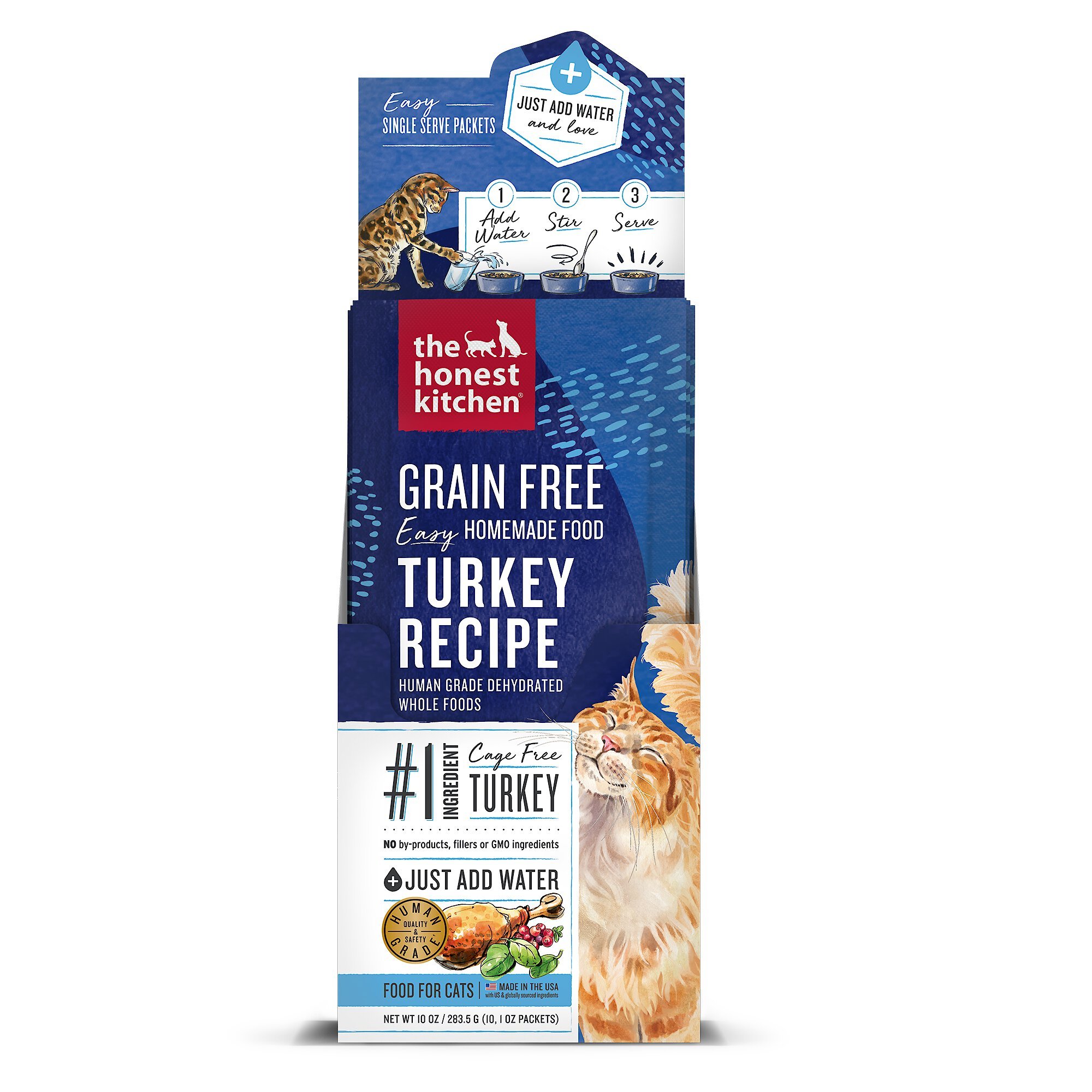 THE HONEST KITCHEN Grain Free Turkey Dehydrated Cat Food reviews