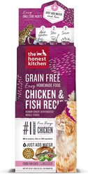 The Honest Kitchen Dehydrated Chicken & Fish Grain-Free Cat Food, 10-oz box