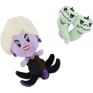 Disney Halloween Villains Ursula & Eels Plush Cat Toy with Catnip, 2 count
