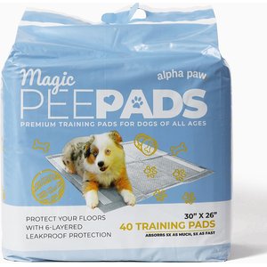 Alpha Paw Magic Dog Pee Pads, X-Large, 40 count