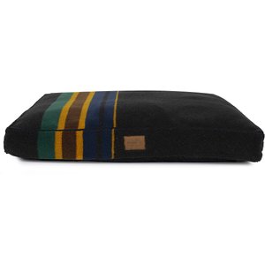 Pendleton Vintage Camp Pillow Dog Bed with Removable Cover, Oxford Black, X-Large