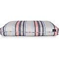 Pendleton All Season Indoor/Outdoor Pillow Dog Bed with Removable Cover, Coral Stripe, Large