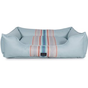 Pendleton All Season Indoor/Outdoor Kuddler Bolster Dog Bed with Removable Cover, Serape Blue, X-Large