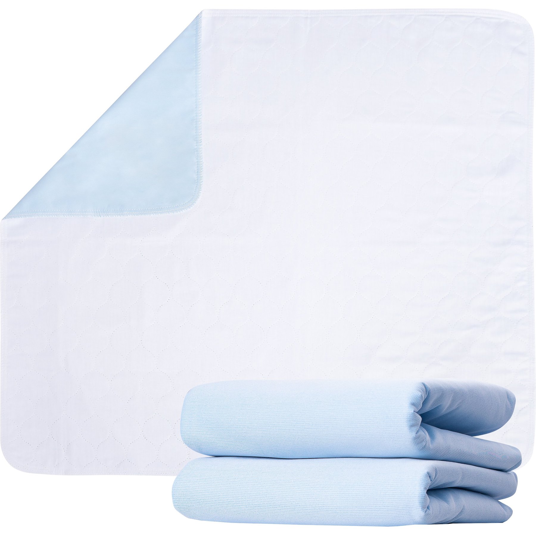 Pack of 10 Washable Underpads - 34 x 36 - Medium -Improvia Bedwetting Pad