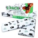 Green Lifestyle Printed Reusable Cat & Dog Pee Pads, Blue & White, 48 x 48-in, 2 count