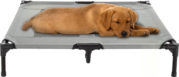 Pet Adobe Cot-Style Elevated Pet Bed, Gray, 36-in slide 1 of 8