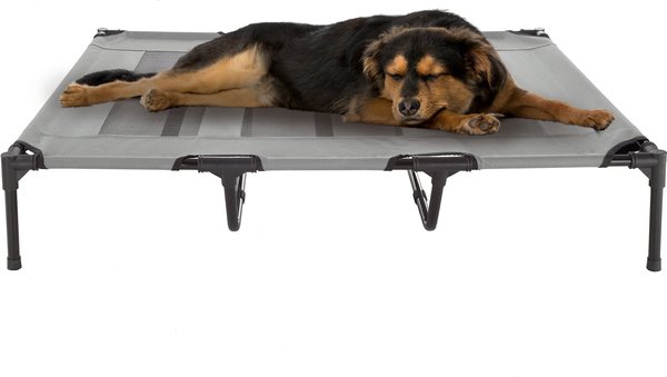 Pet Adobe Elevated Dog Bed, Gray, 48-in slide 1 of 8