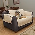 Pet Adobe Waterproof Love Seat Protector Cover, Tan