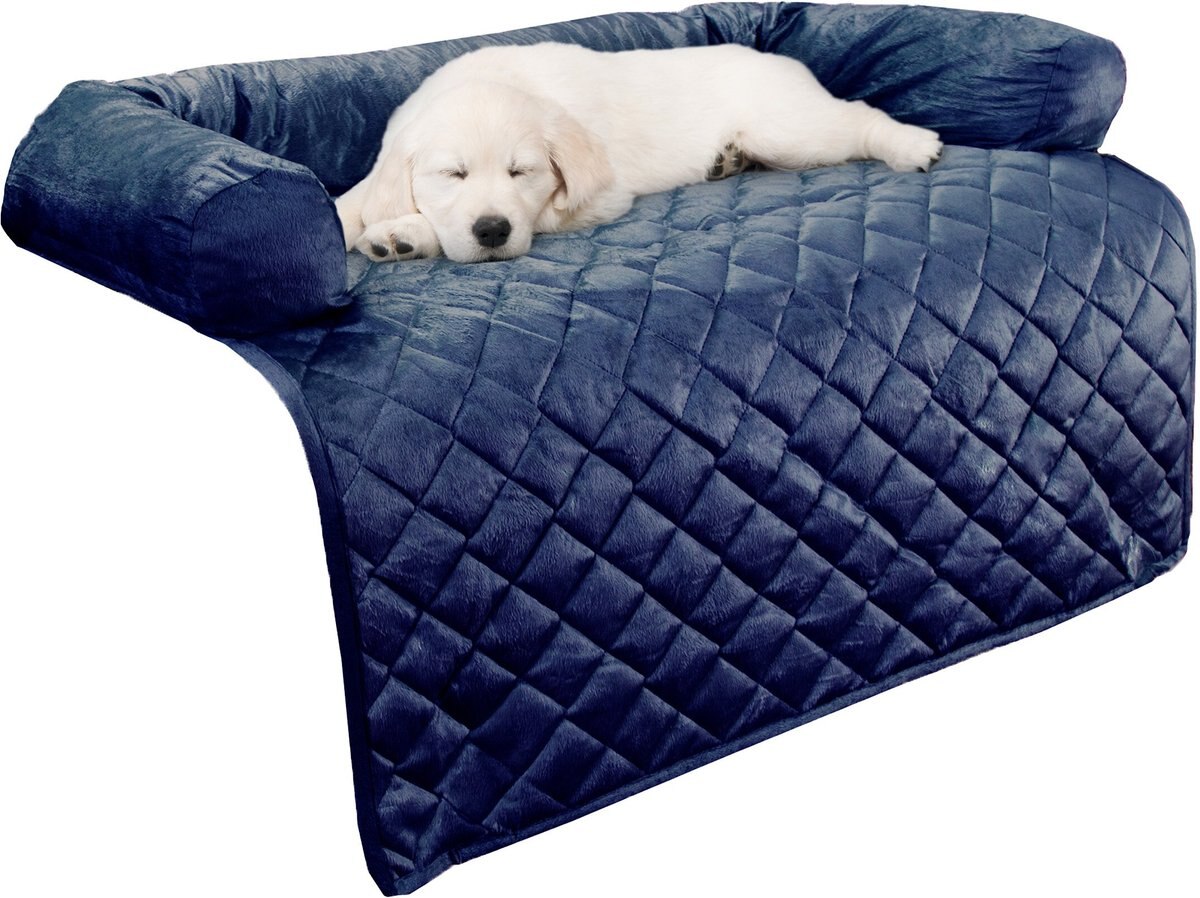 PET ADOBE Furniture Protector & Bolster, Large, Blue