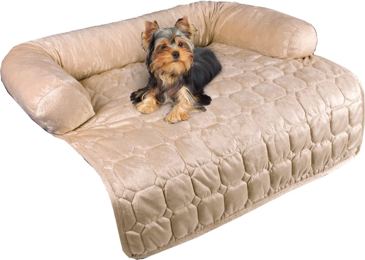 PET ADOBE Furniture Protector & Bolster, Small, Beige