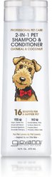 Giovanni Professional Oatmeal & Coconut 2-in-1 Dog Shampoo & Conditioner, 16-oz bottle slide 1 of 2