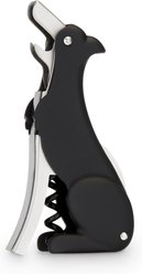TrueZoo Buddy the Bordeaux Collie Dog Corkscrew, Black slide 1 of 9