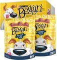 Beggin' Purina Beggin' Strips Real Meat with Bacon & Beef Flavored Dog Treats, 26-oz pouch, case of 2