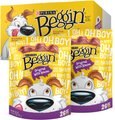 Beggin' Purina Beggin' Strips Original with Bacon Flavored Dog Treats, 26-oz pouch, case of 2